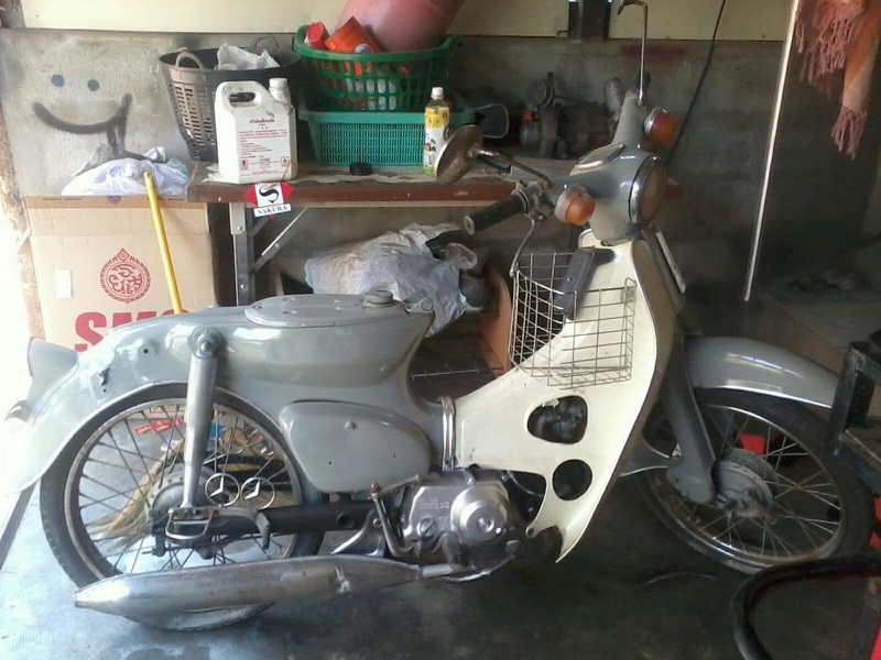 HONDA C70 สีเทา เพื่อนฝากขาย