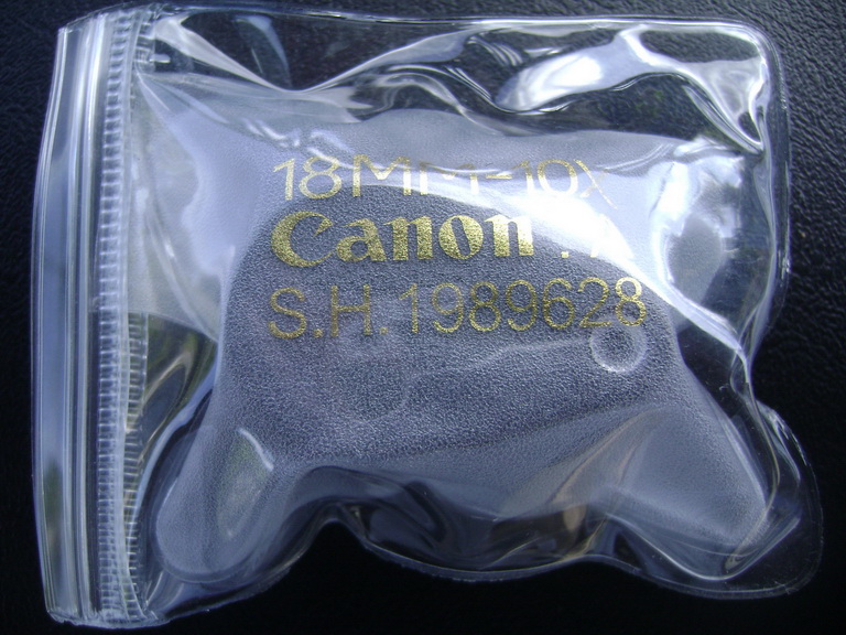 กล้อง cannon  10x  ใหม่ยังไม่ได้แกะ (ก้านดำ) เคาะเดียว