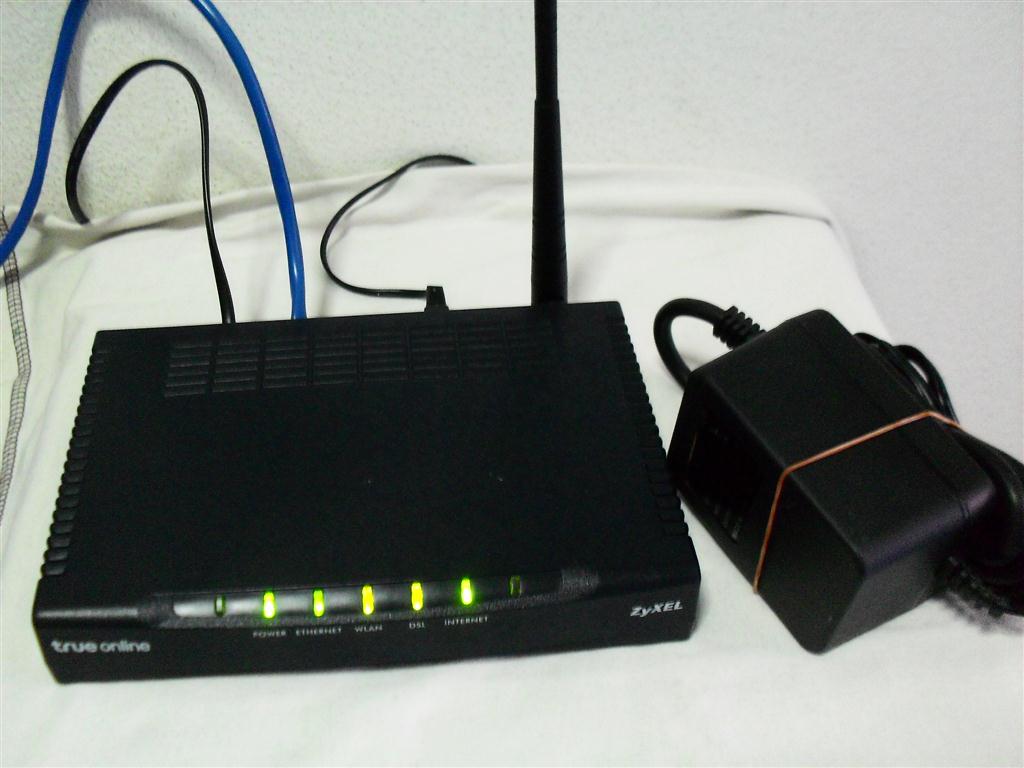 โมเด็ม wireless router ปิดเดียว