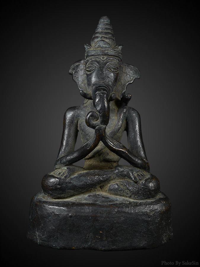 พระพิฆเนตร ศลิปะล้านนา หล่อโบราณ