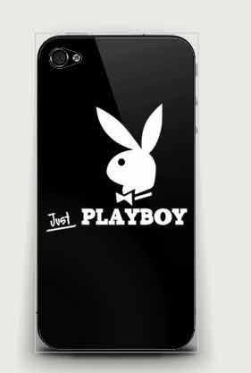 PLAY BOY iPhone4/4s case pvc เคสแข็ง