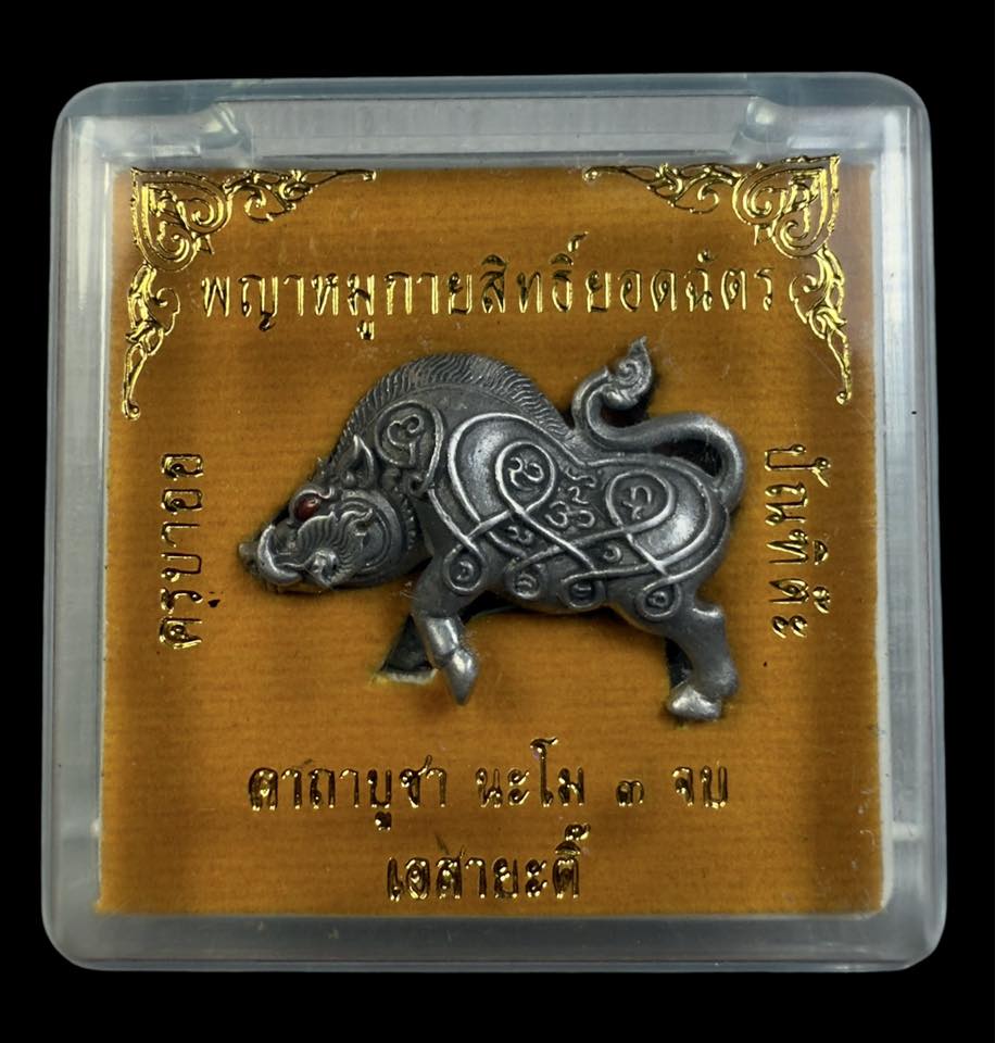 พญาหมูยอดฉัตร ครูบาออ ปัณฑิต๊ะ ปี2558 