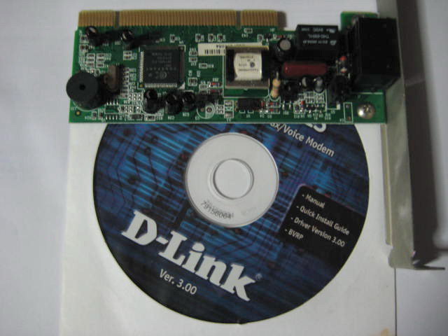 โมเด็ม d-link 56k โป๊กเดียว...