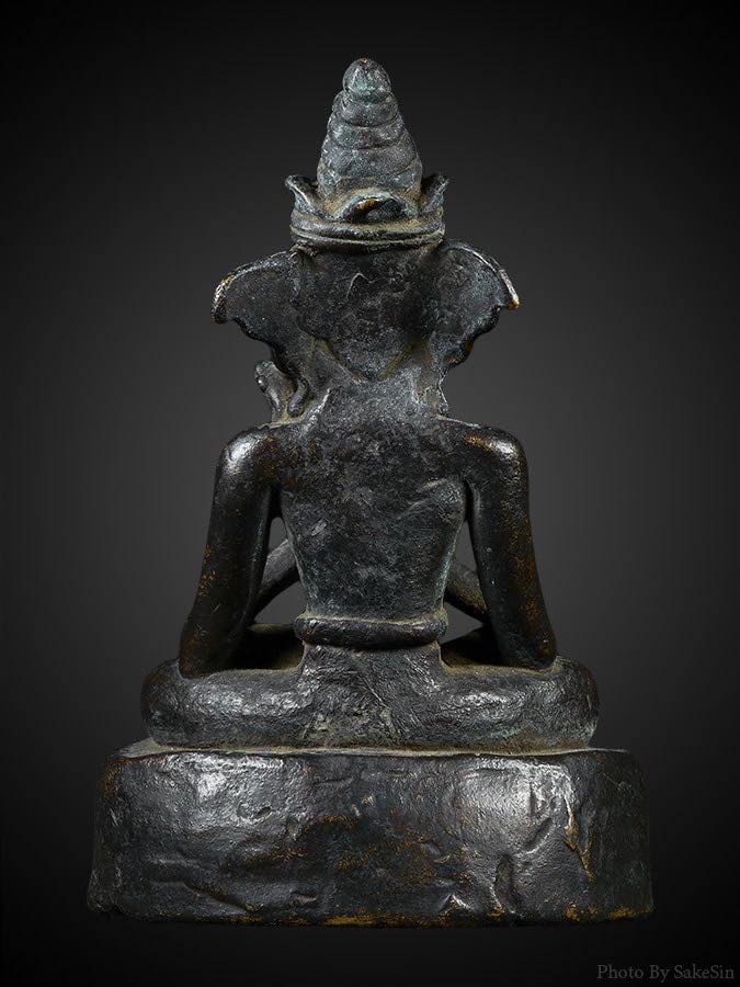 พระพิฆเนตร ศลิปะล้านนา หล่อโบราณ