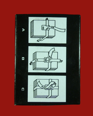 สายรัดกล่องพระ รัดหนังสือ ฯลฯ