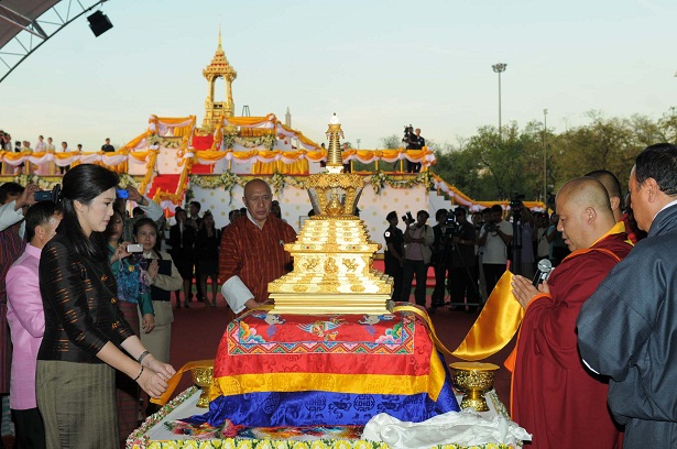 อัญเชิญพระทันตธาตุจากภูฏาน สู่วัดพระสิงห์วรมหาวิหาร