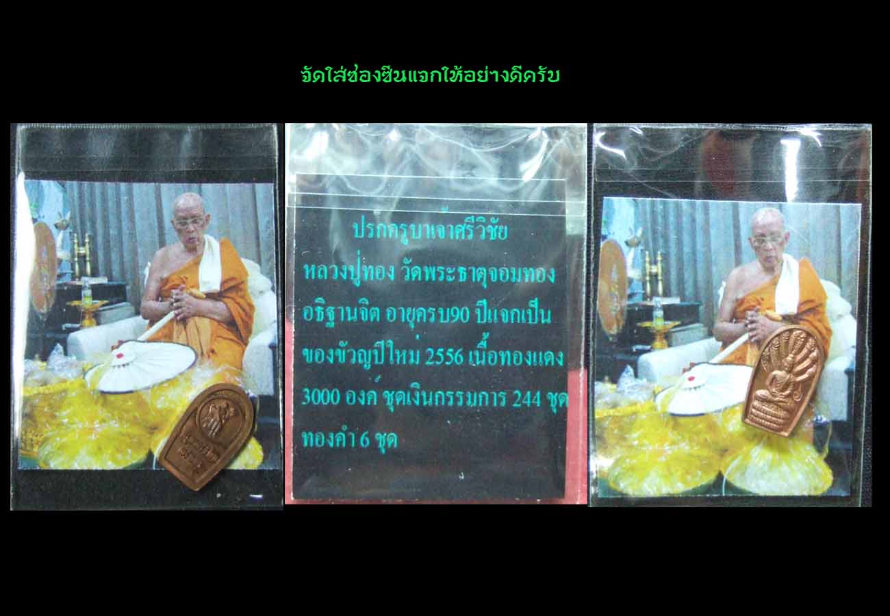 ของขัวญปีใหม่แจกฟรีพระปรกใบมะขามครูบาเจ้าศรีวิชัย