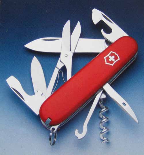 มีดสารพัดประโยชน์ VICTORINOX (มีดแม๊กไกเวอร์) ของแท้จากสวิสเซอร์แลนด์