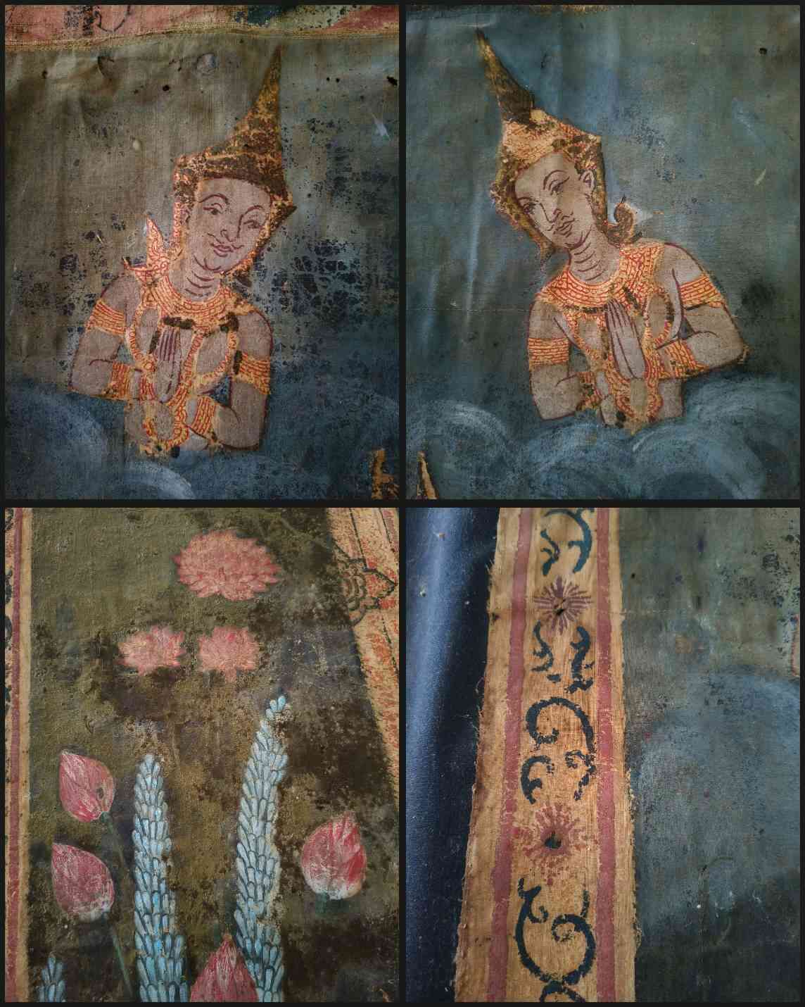 ผ้าพระบฏเก่า