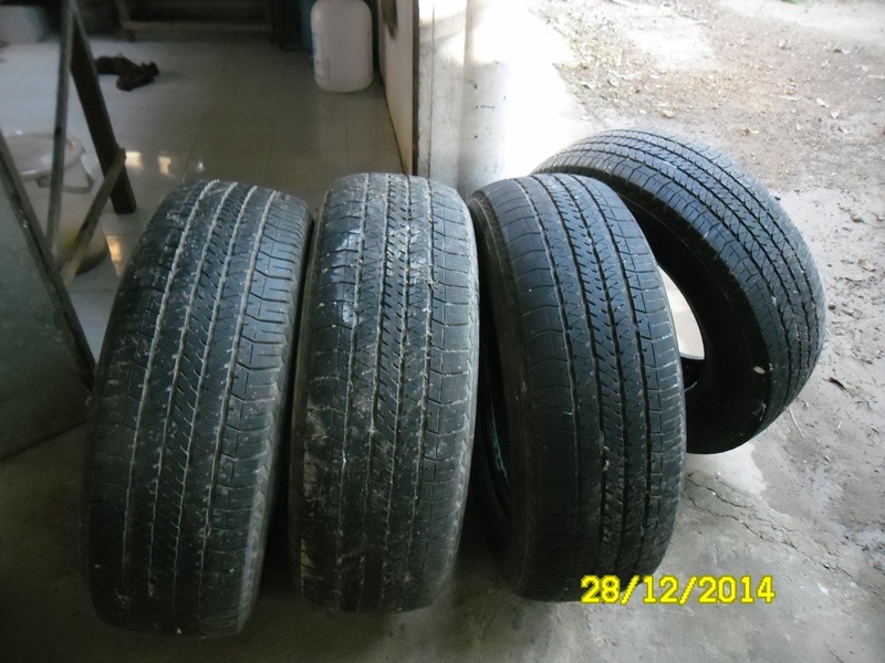 ยางรถมือสอง 265/65R17 122S ทั้งหมด4เส้น เคาะเดียว