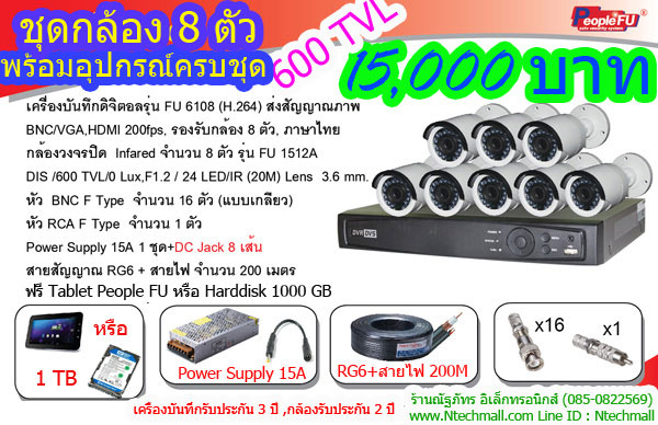 กล้อง CCTV เพื่อความปลอดภัย จับได้ทุกความเคลื่อนไหว บันทึกได้ยามหลับยามตื่น เหมือนมีดวงตาที่สาม