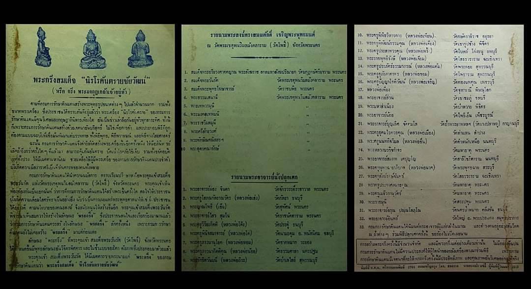 กริ่งนิโรคันตรายชัยวัฒน์ ปี 13